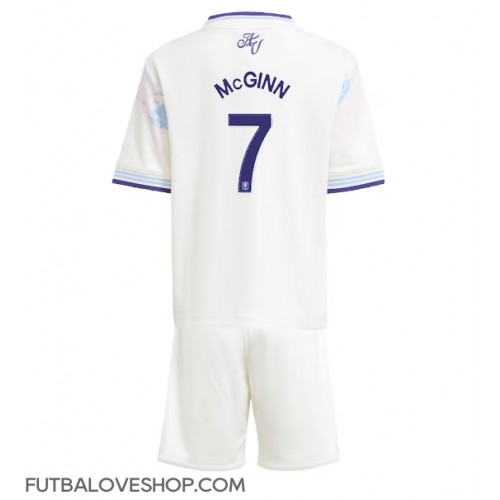 Dres Aston Villa John McGinn #7 Tretina pre deti 2025-26 Krátky Rukáv (+ trenírky)